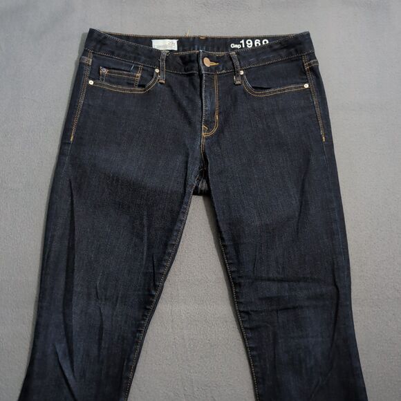 GAP 1969 Women 29s Dark Wash Low Rise Always Skinny Jean - Picture 3 of 13